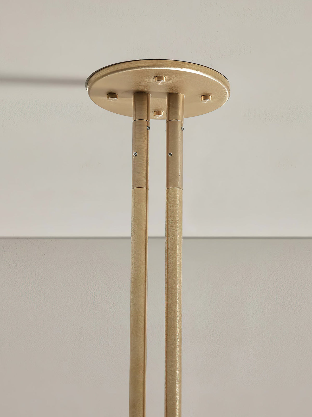 Lunaris Duo Alabaster Pendant Light – Modern Minimalist LED Chandelier