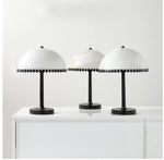 Lunarra Dome Alabaster Table Lamp – Modern Bedside & Living Room Lighting