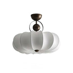 Lunelle Cloud Silk Ceiling Light – Sculptural Flush Mount for Modern Interiors