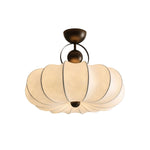Lunelle Cloud Silk Ceiling Light – Sculptural Flush Mount for Modern Interiors
