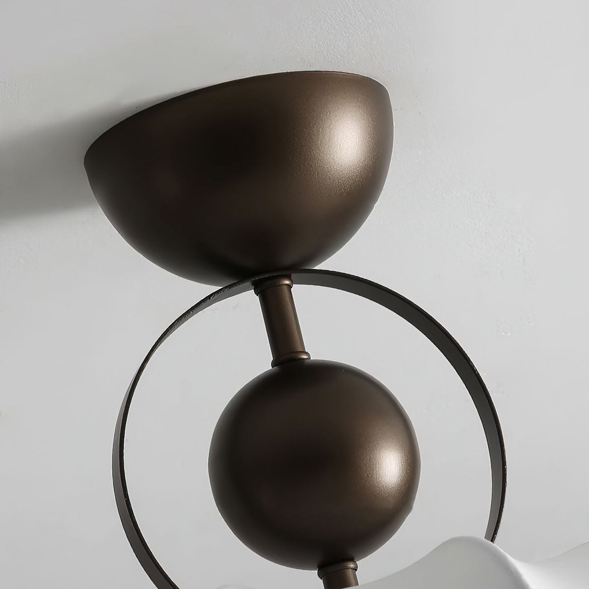Lunelle Cloud Silk Ceiling Light – Sculptural Flush Mount for Modern Interiors
