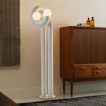 Luno Pop Floor Lamp – Modern Sculptural Floor Light in Glossy Blue