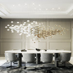 Lustre Bowl Collection Modern Crystal Glass Chandelier