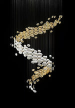 Lustre Bowl Collection Modern Crystal Glass Chandelier