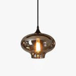 Modern Restaurant Glass Combination Industrial Style Chandelier