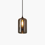 Modern Restaurant Glass Combination Industrial Style Chandelier