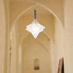 Lyra Star Pendant Light – Modern Glass Chandelier for Dining Room & Entryway