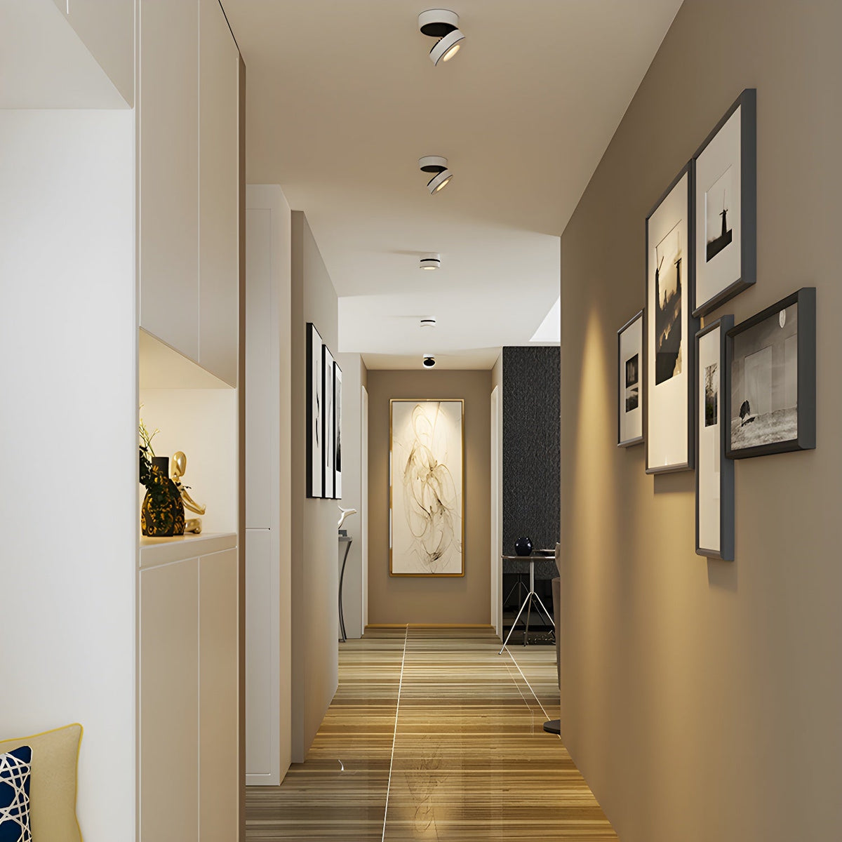 Lyric Adjustable Surface Downlight – Modern Ceiling Spotlight