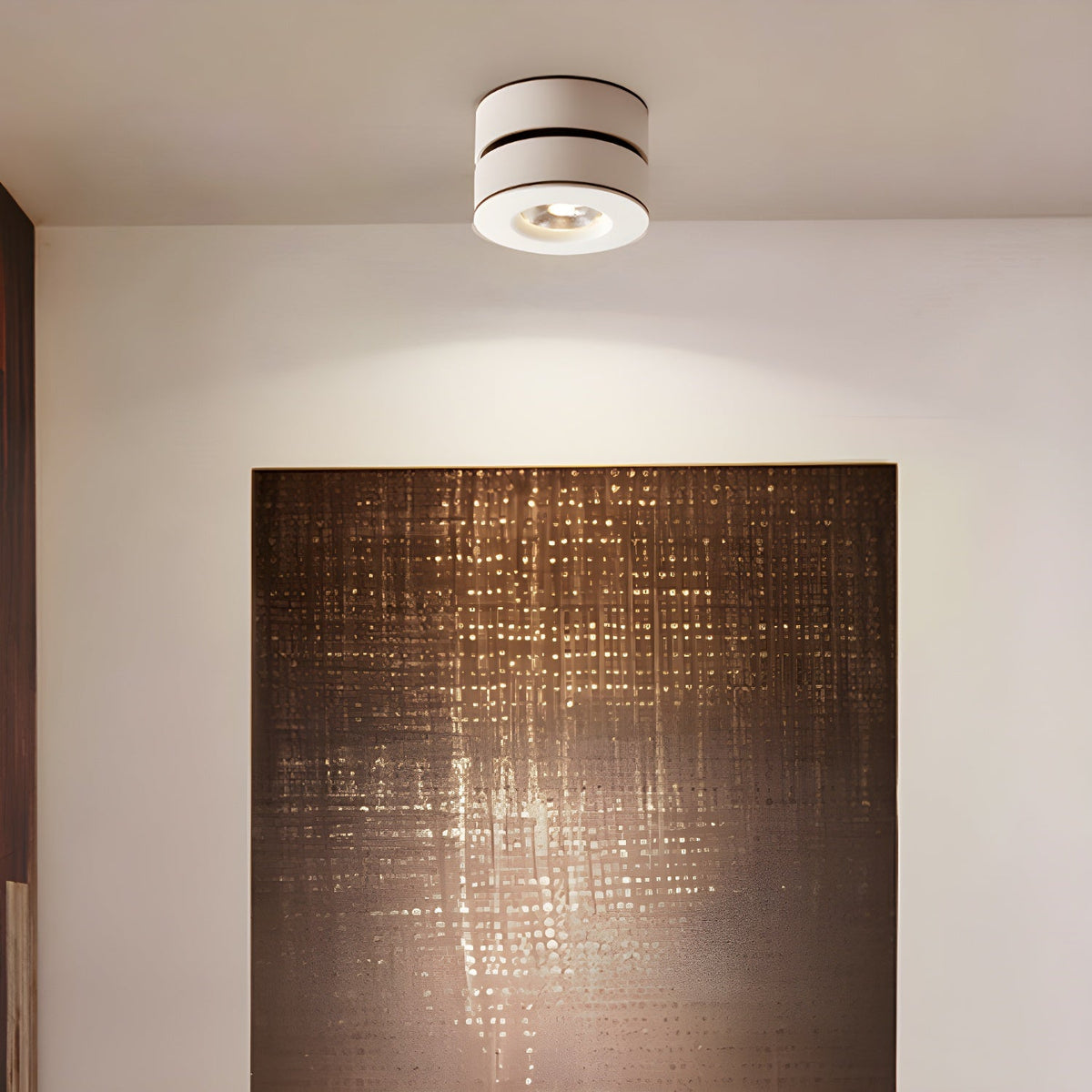 Lyric Adjustable Surface Downlight – Modern Ceiling Spotlight