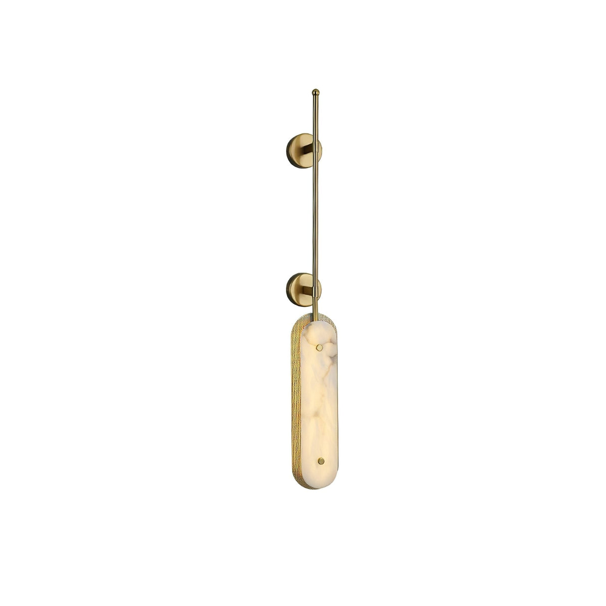 Lysandra Alabaster Wall Sconce – Modern Linear LED Wall Light