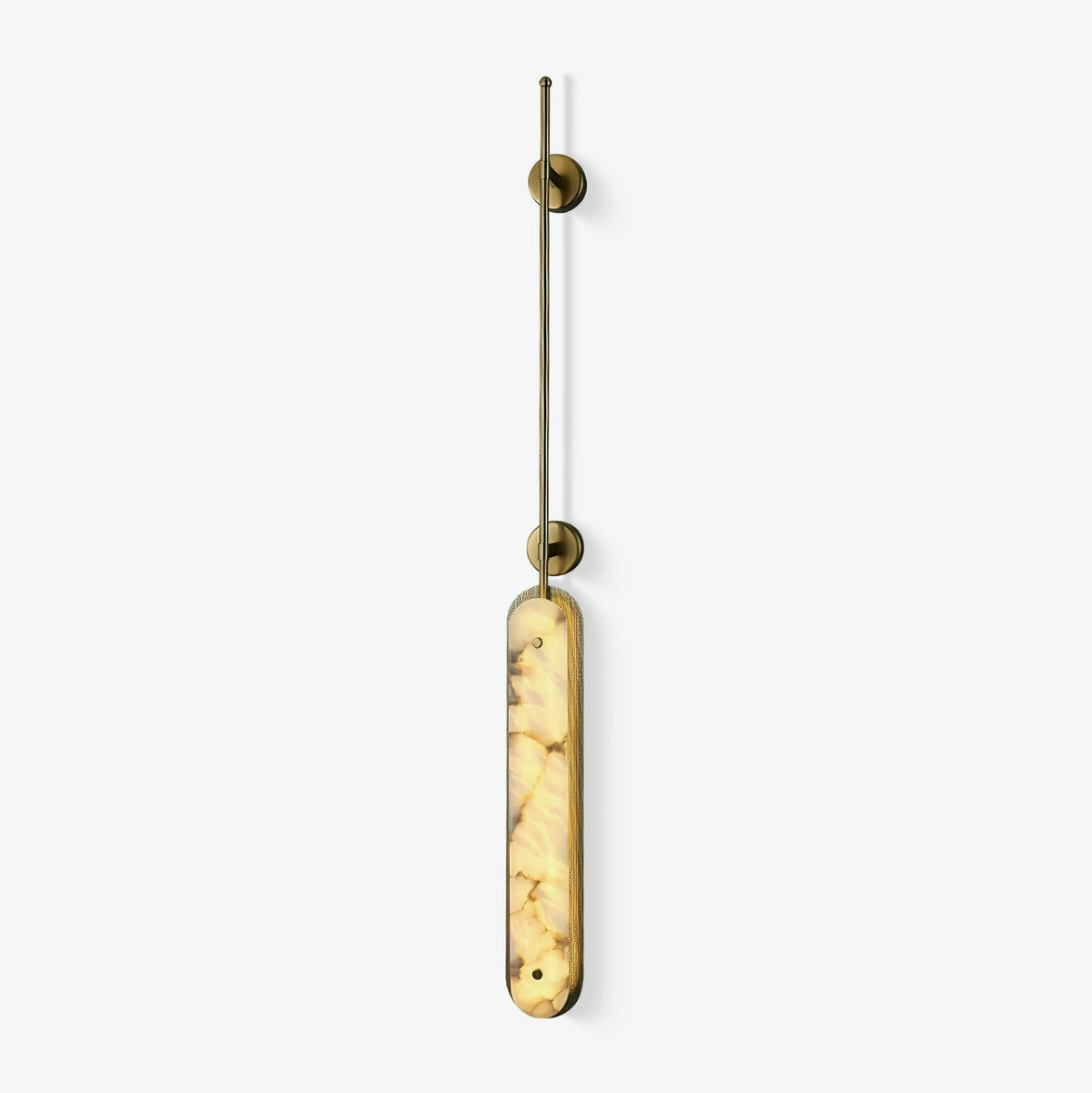 Lysandra Alabaster Wall Sconce – Modern Linear LED Wall Light