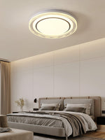 Milagro LED Flush Mount Ceiling Light in Iron and Acrylic