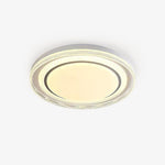 Milagro LED Flush Mount Ceiling Light in Iron and Acrylic