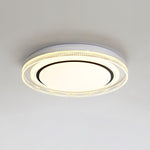 Milagro LED Flush Mount Ceiling Light in Iron and Acrylic