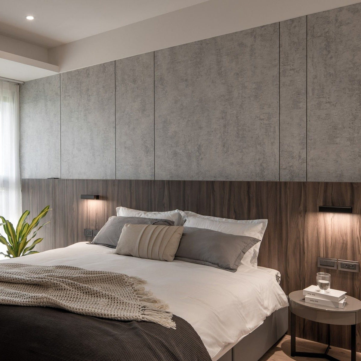 Modern Minimalist Bedroom Wall Lamp