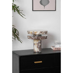 Halo Marble Table Lamp – Sculptural LED Accent Light in Natural Stone