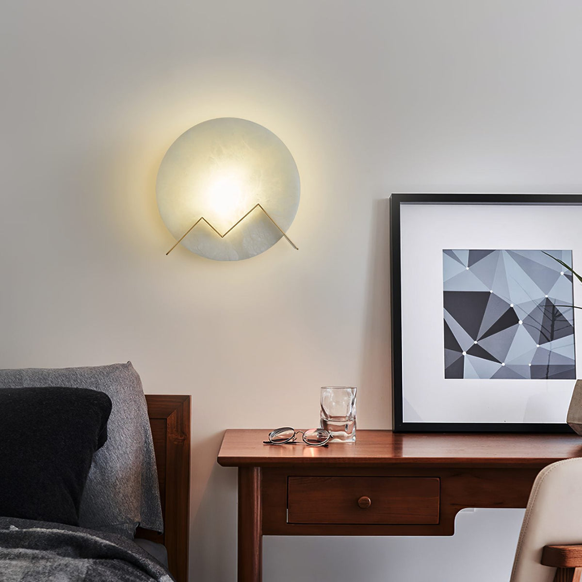 M Letter Wall Lamp