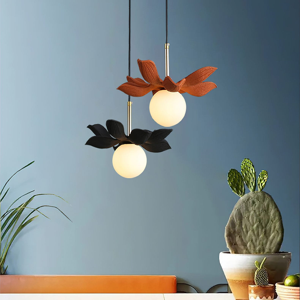 Macaron Flowers Pendant Light
