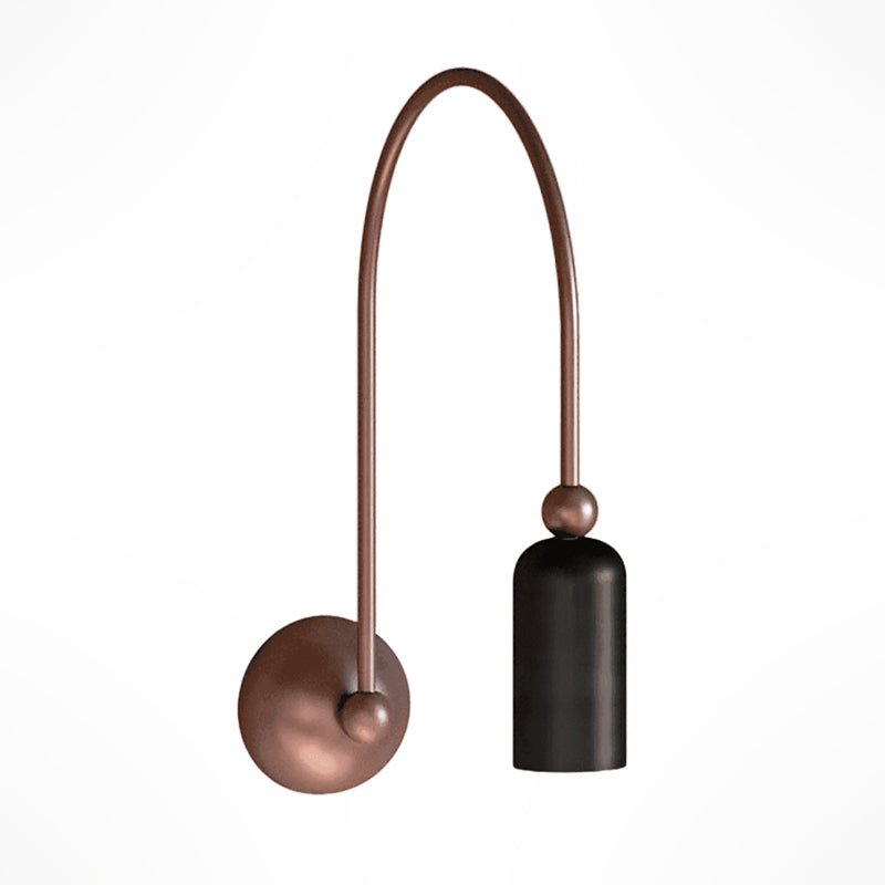 Madame Sculptural Wall Sconce in Metal for Modern Interiors