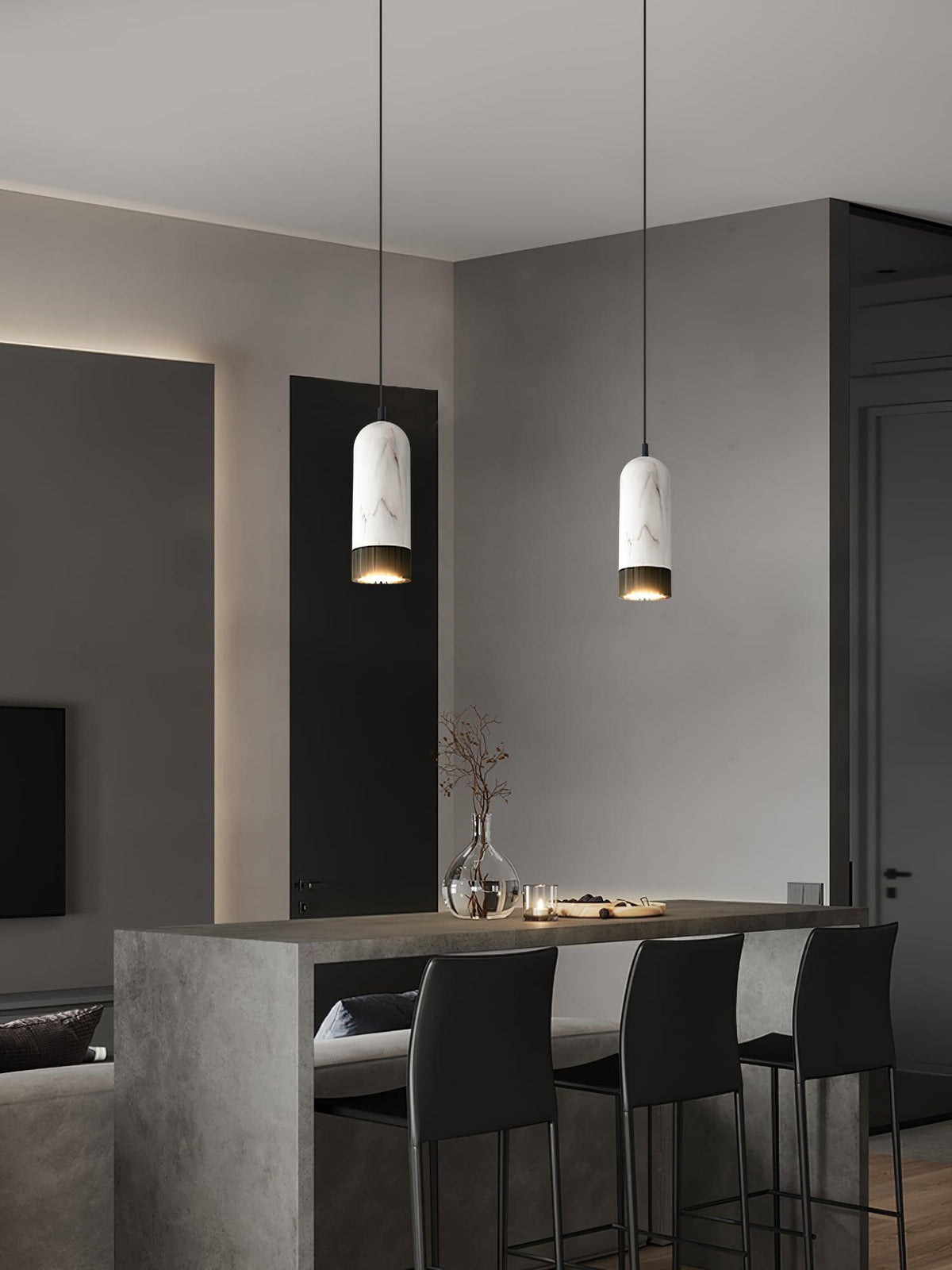 Maddy Pendant Light – Modern Minimalist LED Hanging Lamp for Dining & Living Spaces
