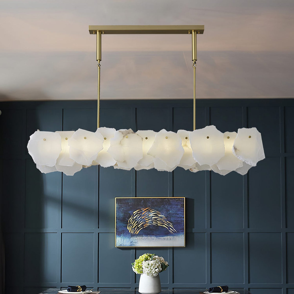 Magari Alabaster Chandelier