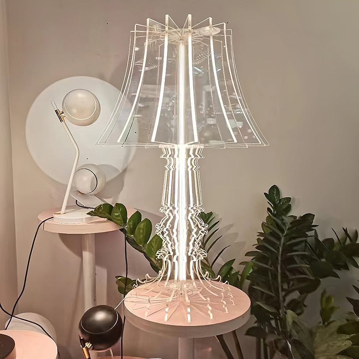 Josephine Table Floor Lamp