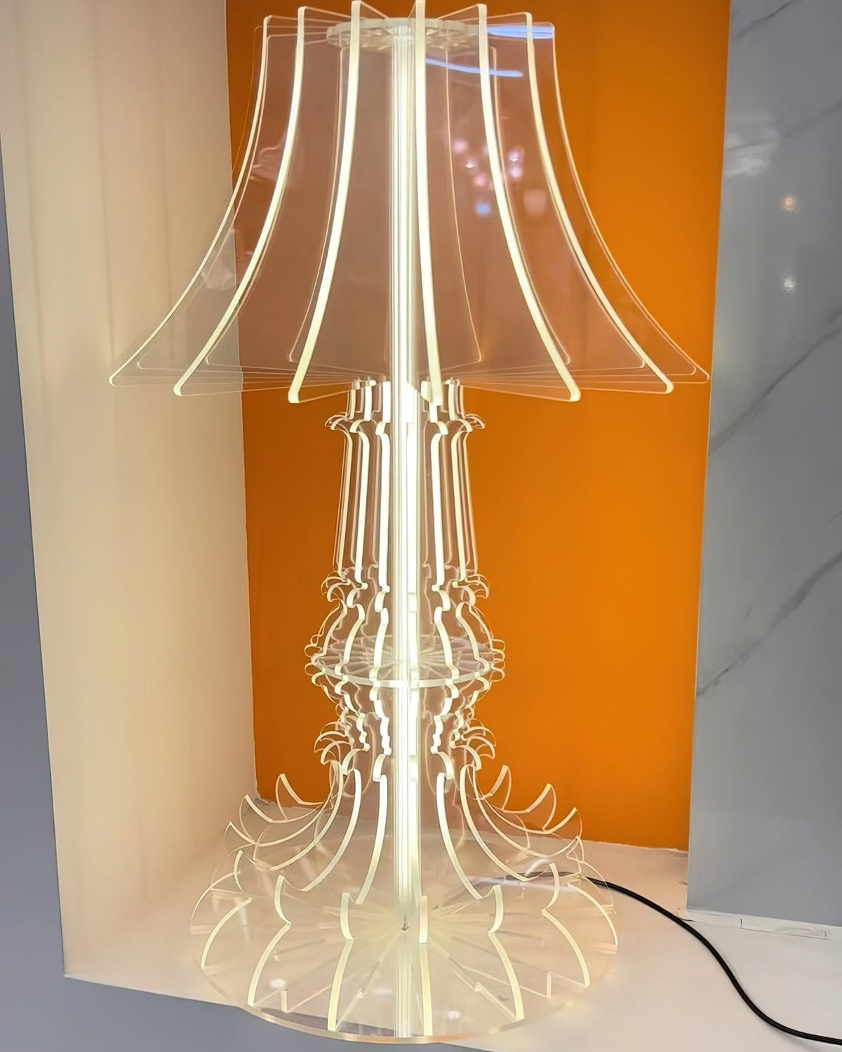 Josephine Table Floor Lamp