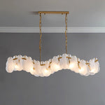 Mahina Cloud Glass Chandelier for Modern Dining Room and Living Room