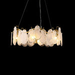Mahina Cloud Glass Chandelier for Modern Dining Room and Living Room
