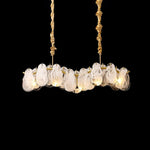 Mahina Cloud Glass Chandelier for Modern Dining Room and Living Room