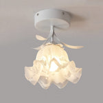French Style Cream Colored Balcony Entrance Ceiling Light For The Hallway