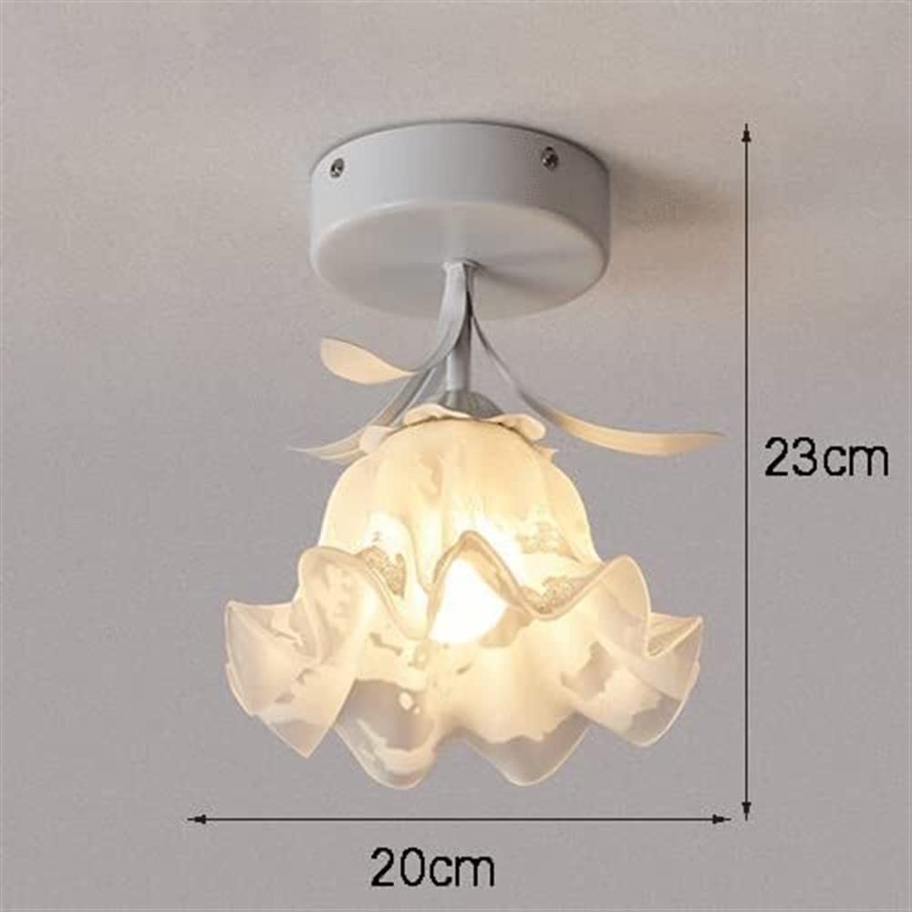 French Style Cream Colored Balcony Entrance Ceiling Light For The Hallway