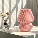 Creative Glass Retro Mushroom Table Lamp