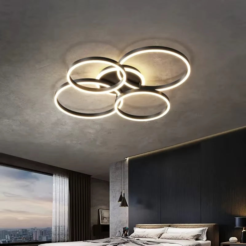 Chic Nordic Ring Ceiling Light