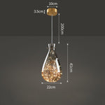 Nordic Postmodern Individualistic Creative Luxury Mini Chandelier