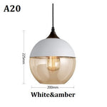 Modern Minimalist Geometric Amber Glass Chandelier