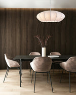 Makoto Silk Pendant Light – Modern Minimalist Ceiling Lamp for Bedroom & Living Room
