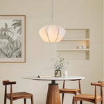Makoto Silk Pendant Light – Modern Minimalist Ceiling Lamp for Bedroom & Living Room