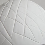 Malva Pendant Light – Sculptural White Clay LED Pendant for Modern Interiors