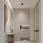 Adjustable Recessed LED Spotlight with Tiltable Cylinder Heads