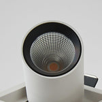 Adjustable Recessed LED Spotlight with Tiltable Cylinder Heads