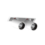 Adjustable Recessed LED Spotlight with Tiltable Cylinder Heads