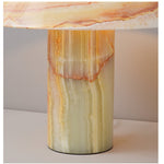 Marbelle Onyx Table Lamp – Hand-Carved Natural Stone Bedside Light