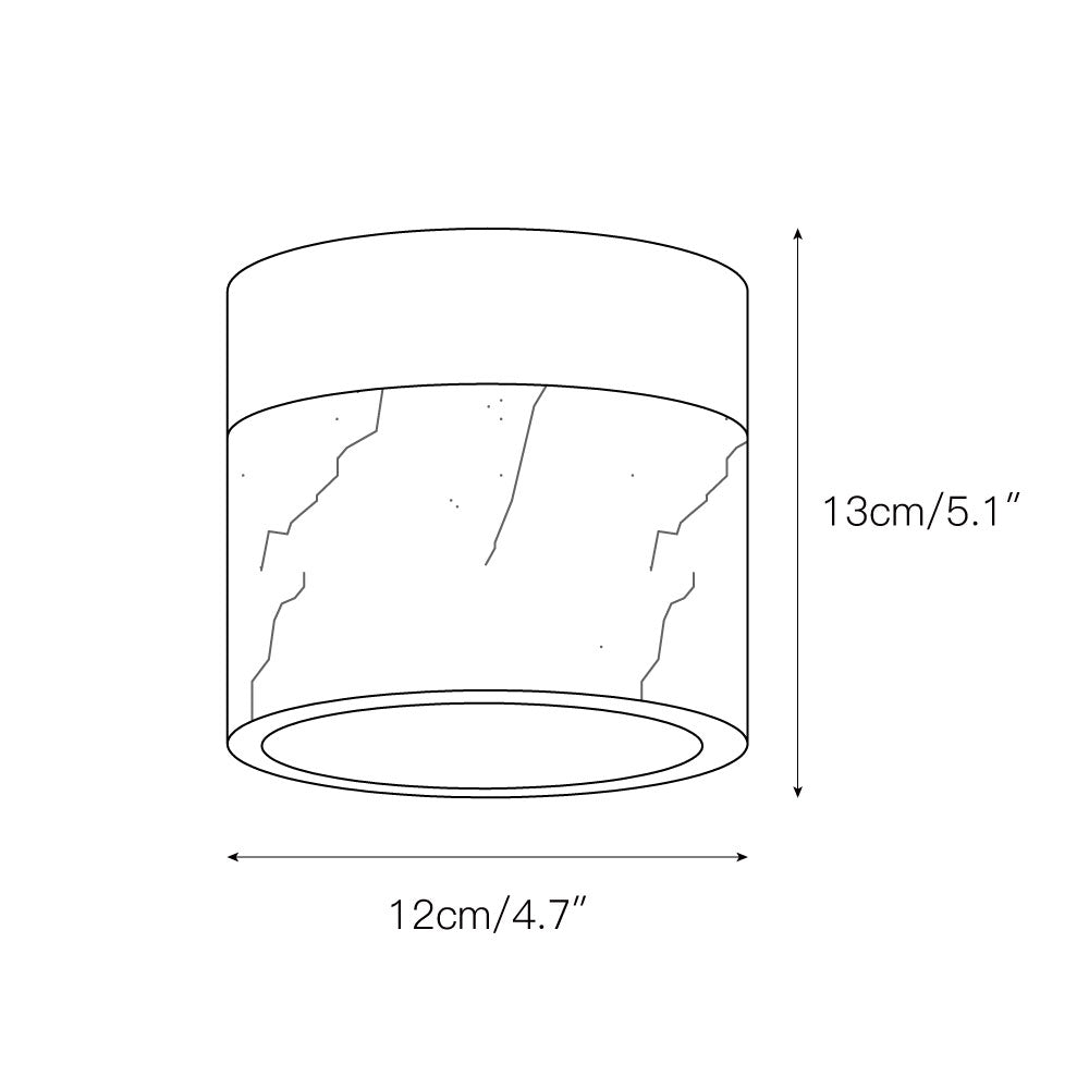 marble-round-ceiling-lamp