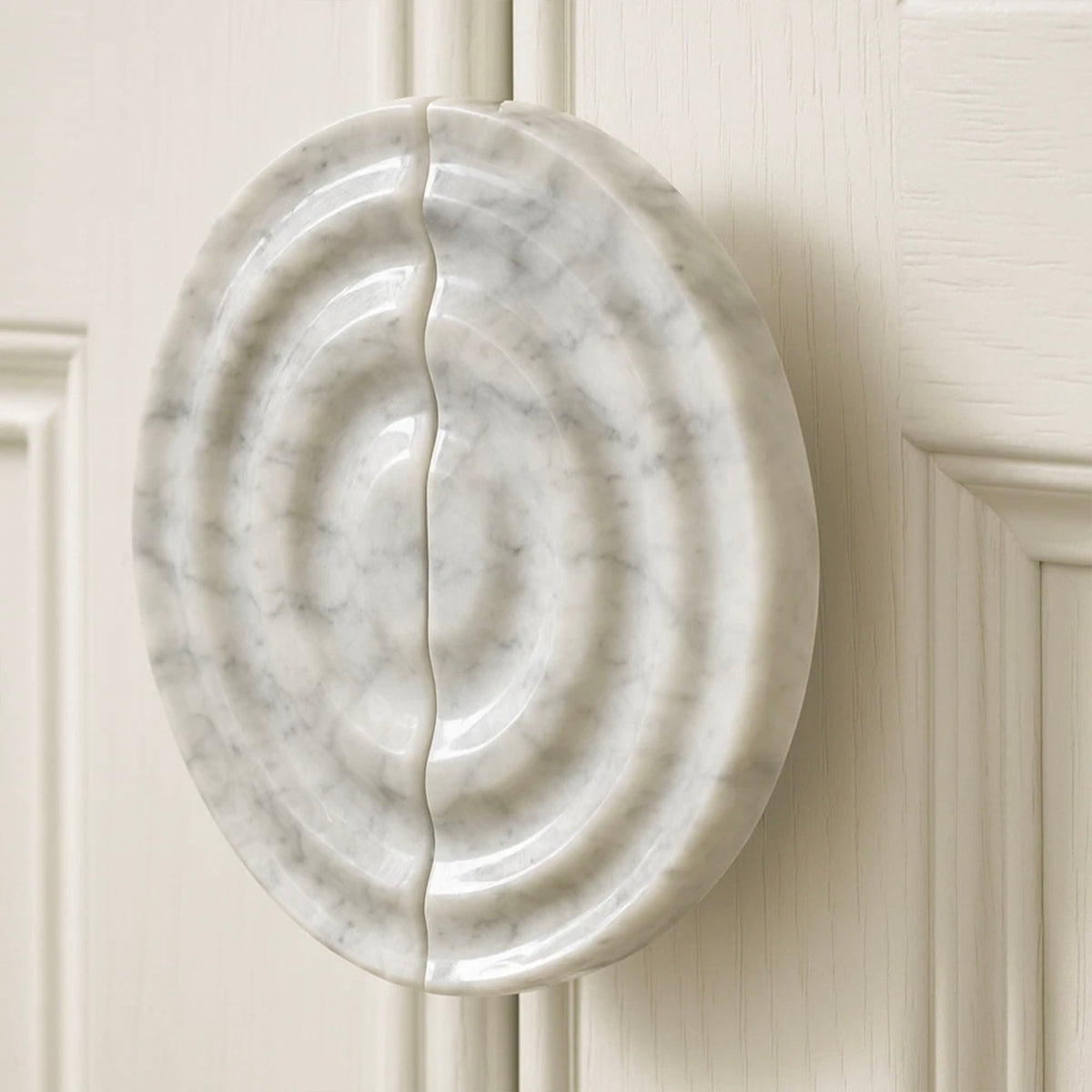 Emerald Green Marble Circular Pull Handle for Cabinets & Glass Doors