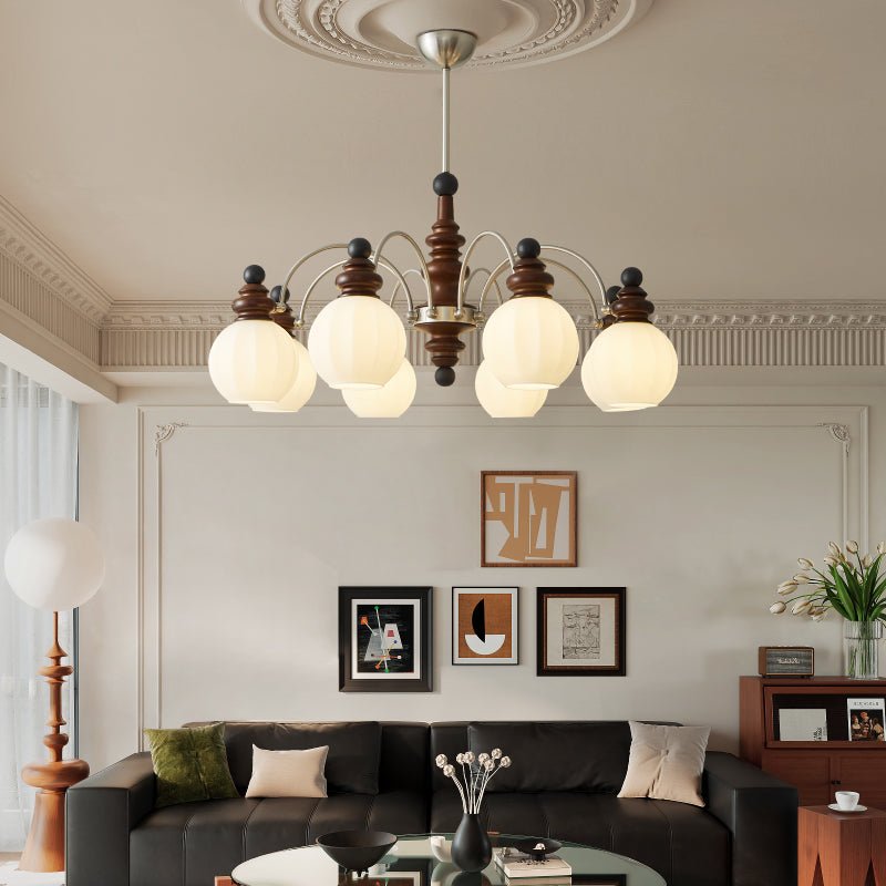 Marcellin Modern Glass Chandelier for Dining Room and Living Room