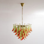 Marielle Glass Chandelier – Modern Art Deco Pendant Light for Dining Room & Foyer