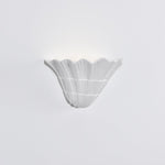 Marina Shell Wall Sconce – Sculptural Coastal Light in White