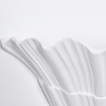 Marina Shell Wall Sconce – Sculptural Coastal Light in White