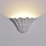 Marina Shell Wall Sconce – Sculptural Coastal Light in White
